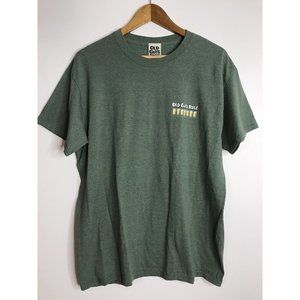 Old Guys Rule Great Minds Think A Pint Beer Green Men's Large T Shirt